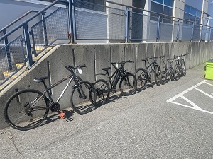 Recovered stolen bikes 