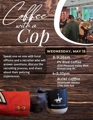 coffee with a cop flyer