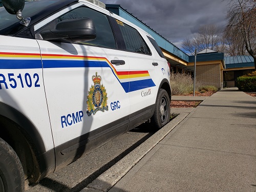 MR5102 parked outside of the Merritt RCMP Detachment.