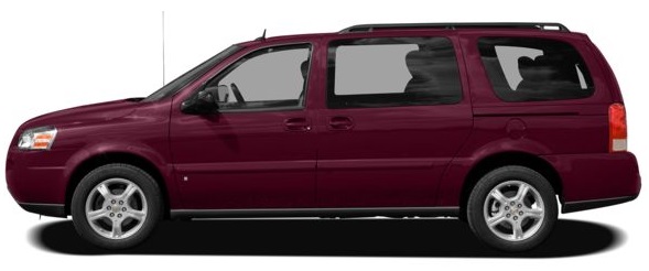 Stock photograph of a 2007 Chevrolet Uplander