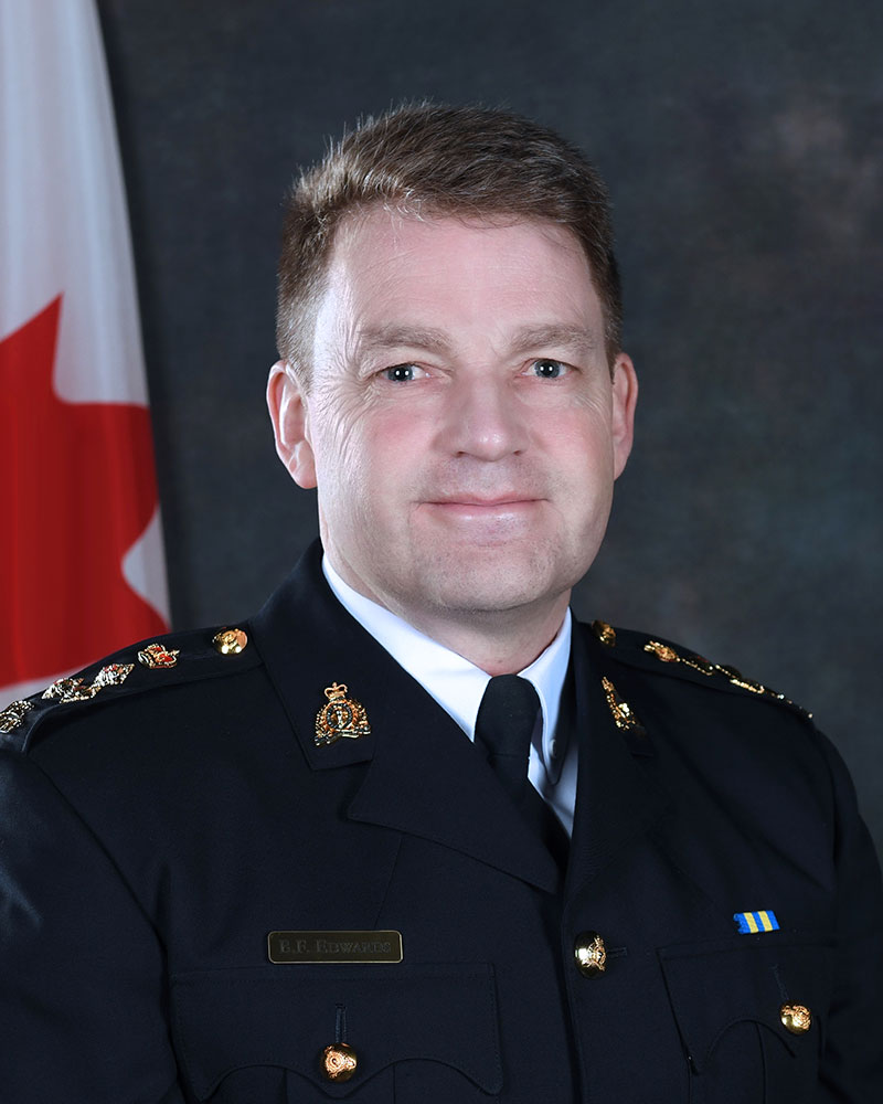 Officer in Charge Brian Edwards