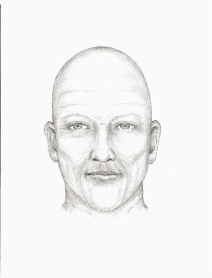 The man was described as possibly Middle Eastern, approximately 40-45 years old, 6’0</q> tall, slender build, bald, with light brown eyes, and <q>waxy looking</q> skin 