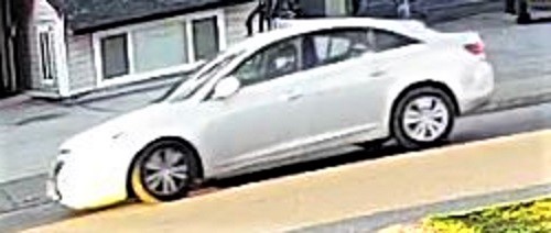Photo of suspect car